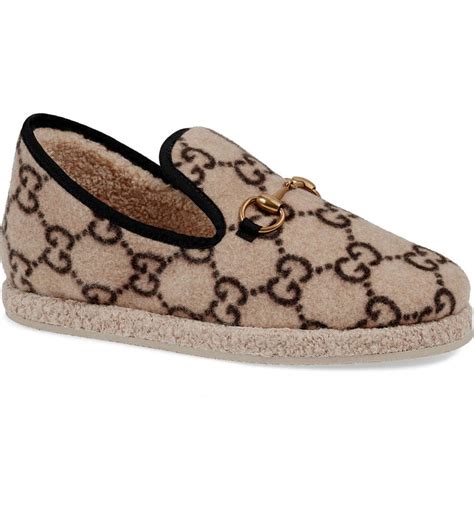 gucci fria wool slippers|Designer Luxury Slippers for Women .